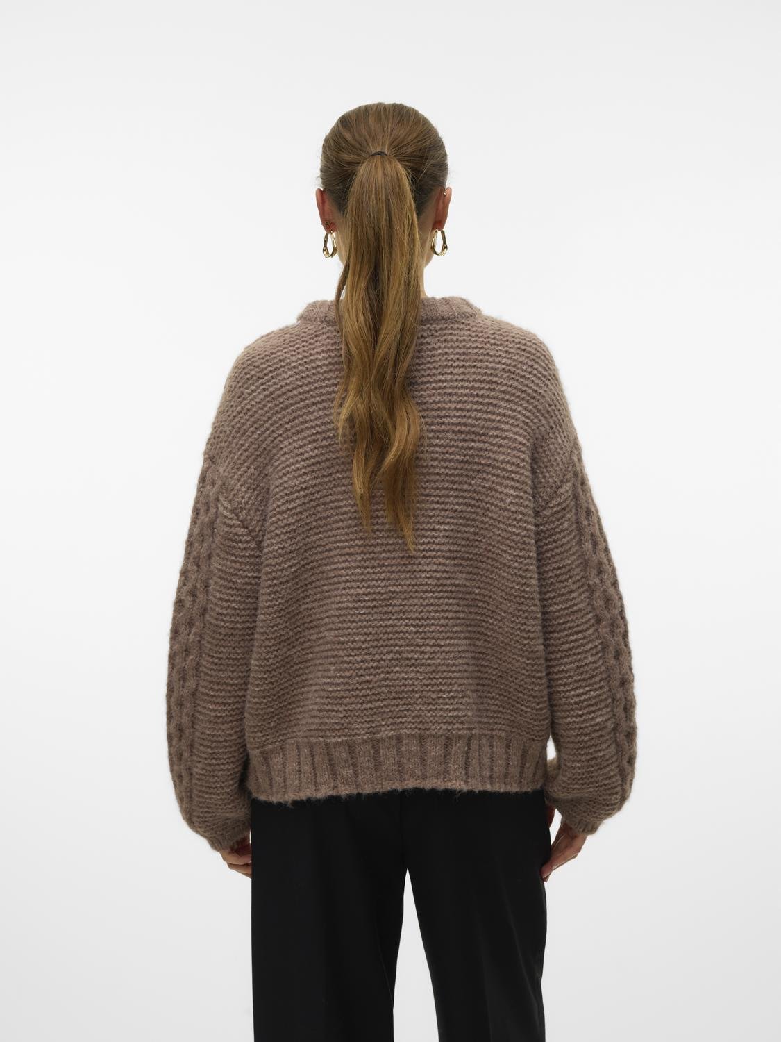 VMDOVE Pullover - Brown Lentil - VERO MODA & VILA Bergvik